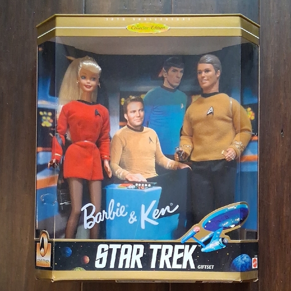 Barbie & Ken Star Trek Giftset NRFB